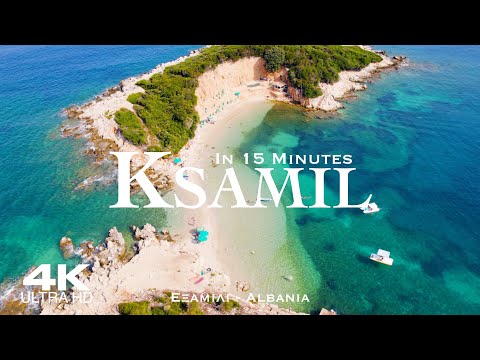 KSAMIL 🇦🇱 Drone Aerial 4K | Albania Shqipëria Εξαμίλι #ksamil