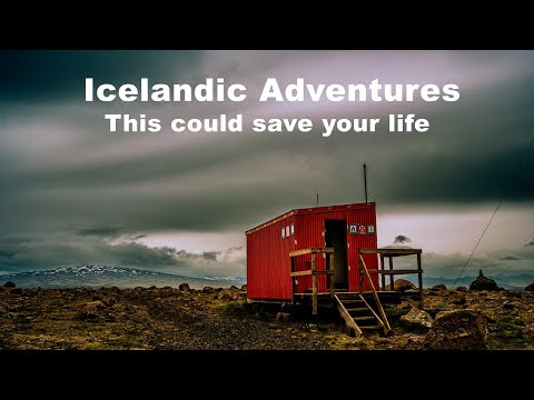 Landscape photography adventures in Iceland - this cabin could save your life