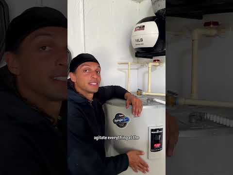 Mack's Home Maintenance - Day 17 WATER HEATER FLUSH #buffalofootball #activities #funny #diy