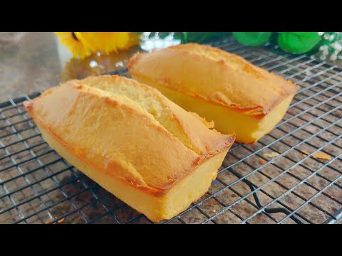 Amazing Healthy and Moist pound cake recipe! Say goodbye to heavy oil or sugar!