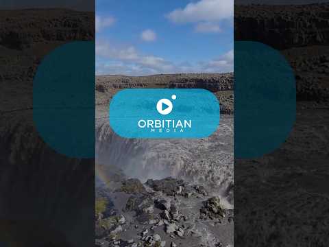 360 Video: Dettifoss Waterfall, Iceland 🌈🇮🇸 #vr #travel #vrvideo #360video