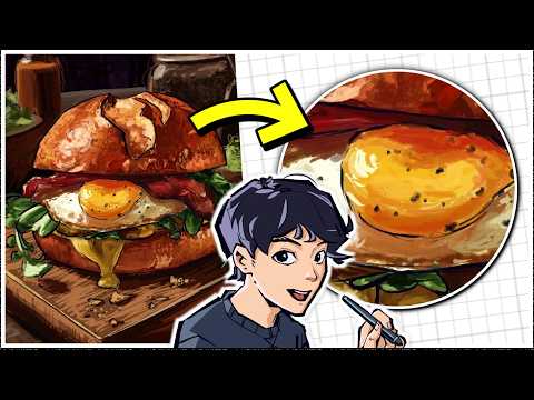 How to Paint Realistically with a Loose Style | Krita Digital Art Tutorial