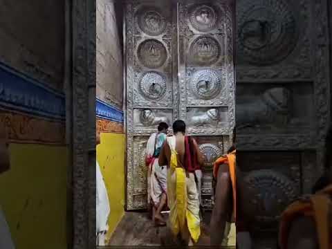 Today Jagannath temple door opening and Aarti darshan of Shree Jagannath 🙏🏻✨❤️#shortvideo #shorts