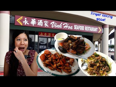 My First Time Eating Vietnamese Style Lobster | Vinh Hoa Restaurant Houston TX