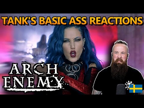 BASIC ASS REACTIONS | Arch Enemy - "Sunset Over The Empire"