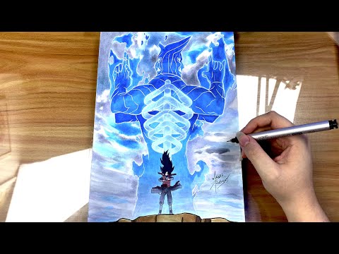 Drawing MADARA UCHIHA SUSANOO [NARUTO]