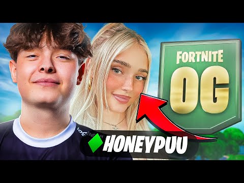 HONEYPUU IN FORTNITE GECARRIED 😎 (Fortnite Reload)