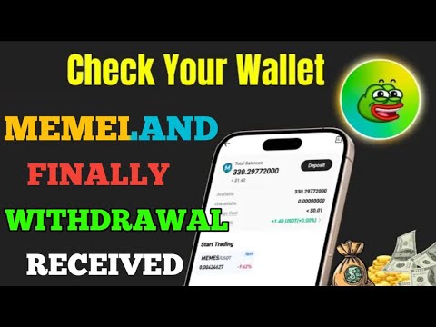 Memeland airdrop new update | Memeland airdrop Withdrawal process | Memeland airdrop new update