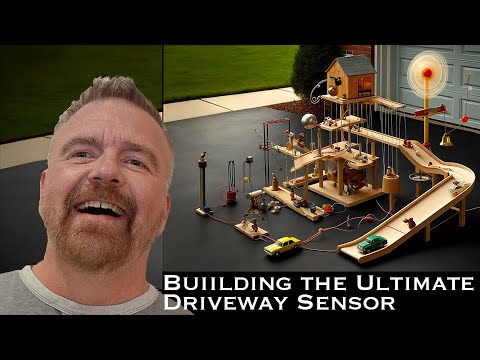 Building the Ultimate WiFi Driveway Alert System w/ code and parts!