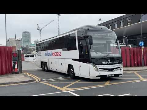 National Express Coaches at Digbeth Coach Station, Birmingham - Tuesday 21st May 2024