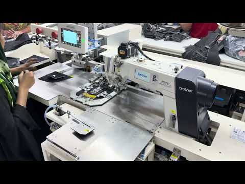 Automatic Pocket Setter For Coin Pocket | Brother Machine | Auto Pocket Setter