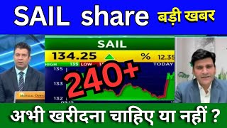 Sail share latest news today, Sail share news today, sail Target price, sail share analysis,buy sell