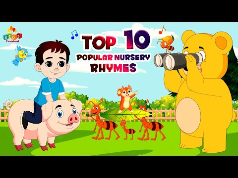 Top 10 Nursery Rhymes And Kids Songs For Kids I Johny Johny Yes Papa And Many More I Kids Carnival