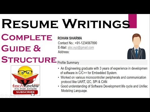 Resume Structure | Resume How to make | How to write a resume