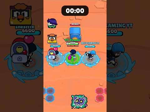 3 Same Brawlers Vs Heist Safe | 9 | #brawlstars #shorts