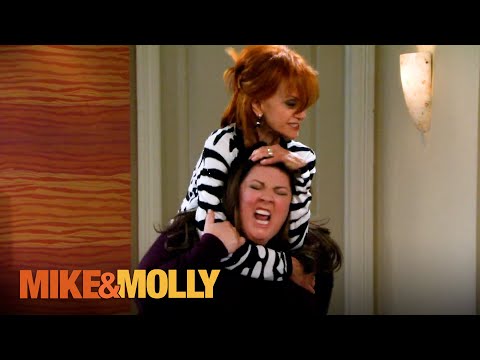 Joyce Tries to Stop Molly from Gambling | Mike & Molly