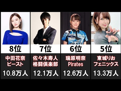 【2023-24開幕時】MリーガーのTwitterフォロワー数ランキング【麻雀・Mリーグ】