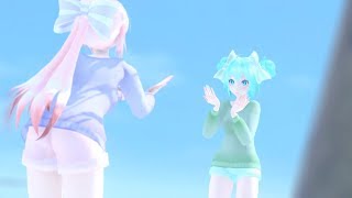 【MMD】Dive to Blue『Miku/Luka』[60fps]