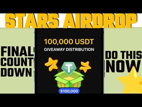 STARS 100K GIVEAWAY | FINAL COUNT DOWN | DO THIS NOW