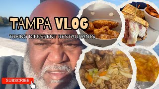 MY TAMPA VLOG #fypyoutube #fishing #food #foodie #restaurant #foodreview #familyfun