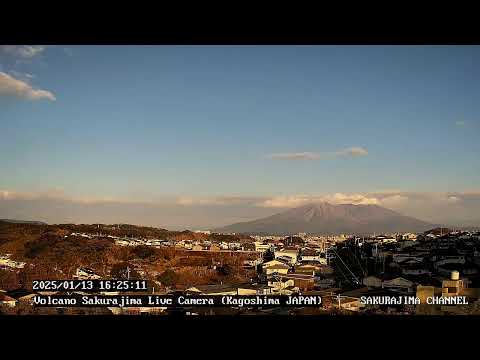 【絶景LIVE】桜島ライブカメラ（噴火・雲海・朝焼け・星空） live camera  volcano-Sakurajima ,Kagoshima,Japan