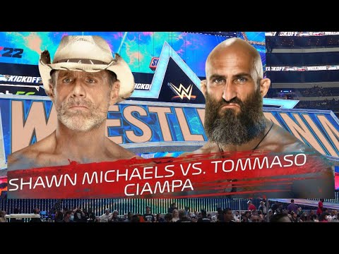 WWE 2K24 TOMMASO CIAMPA VS. SHAWN MICHAELS #wwe #2024 #sports