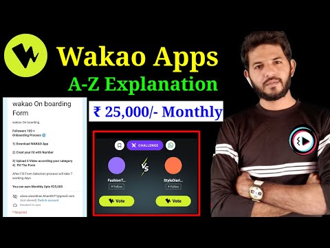 wakao apps explanation | Wakao apps se paisa kaise kamaye | onboarding process in wakao buddy apps