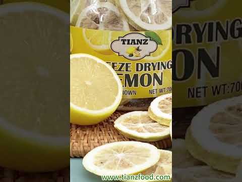 Zesty and Tangy Delight: Try Our Dried Lemon Slices! 🍋✨| Support OEM&ODM | Tianz Food Factory #lemon