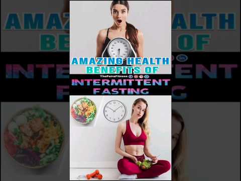 amazing Health Benefits of intermittent fasting | #intermittentfasting | #thepairafitness | #shorts