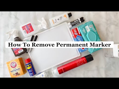 Permanent Marker Removal Guide: How To Erase Sharpie From Anything