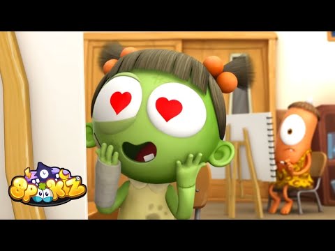 High School Crush | Creepy | Spookiz Cartoons for Everyone