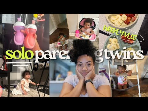 Solo Parenting Twin Toddlers For A Week | REALISTIC VLOG | Motherhood Unfiltered