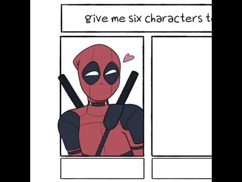 Deadpool in my style! // Speedpaint #shorts #deadpool #speedpaint