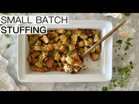 HOMEMADE SMALL BATCH STUFFING