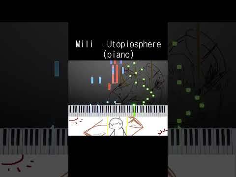 Utopiosphere (piano) #shorts