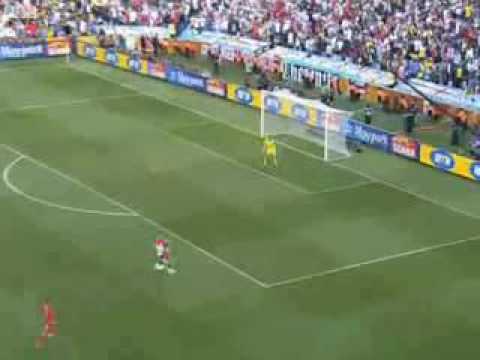 ENGLAND vs GERMANY - Lampard disallowed goal - world cup 2010