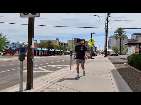 Weekend in Downtown Phoenix - Bike Ride - Phoenix Arizona