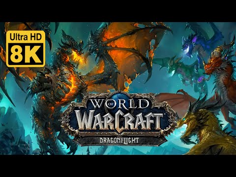 World of Warcraft Dragonflight Cinematic Trailer 8K (Remastered with Neural Network AI)