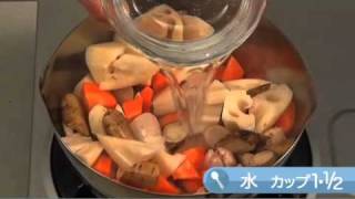 簡単筑前煮【野菜のおかず：レシピ大百科】