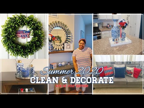 SUMMER 2020 CLEAN + DECORATE WITH ME | COLLAB | MIKA MARIE