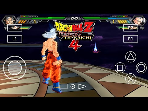 Dragon ball Budokai Tenkaichi 4 GT AetherSX2 PS2 Emulator Android