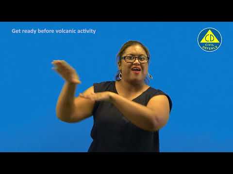 NZSL: Volcanic Activity - Get ready before volcanic activity