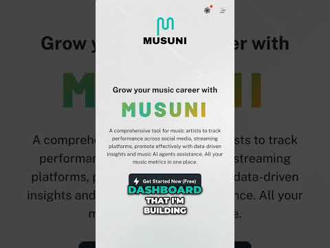 Revolutionize Your Music Career with So Musuni: All-in-One Music Management Dashboard