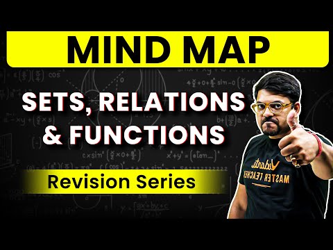 Sets, Relations & Functions - MIND MAP REVISION | JEE Mains & Advanced 2025 | Harsh Sir