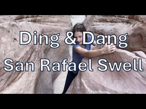 Ding and Dang Utah Slot Canyon in the San Rafael Swell.  So easy a ten-year old girl can do it!