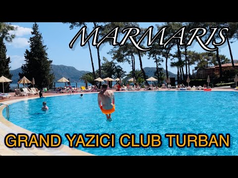 Grand Yazici Club Turban Thermal. Marmaris, Turkey. 🇹🇷 Best Hotel Tour, [4K] Drone View, #travel