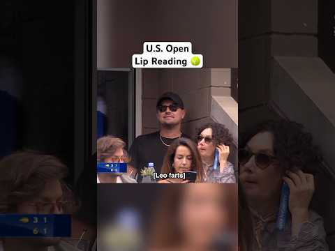 Someone farted at the US Open! 🙊