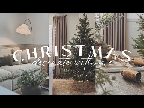 Christmas Decorate With Me 2024 || Christmas Living Room Refresh