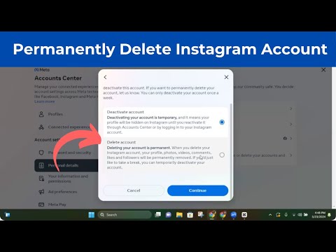 How to Permanently Delete Instagram Account on Computer (Quick & Simple)