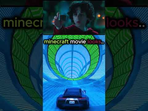 The MINECRAFT MOVIE Looks.... (FULL VID ON YT)